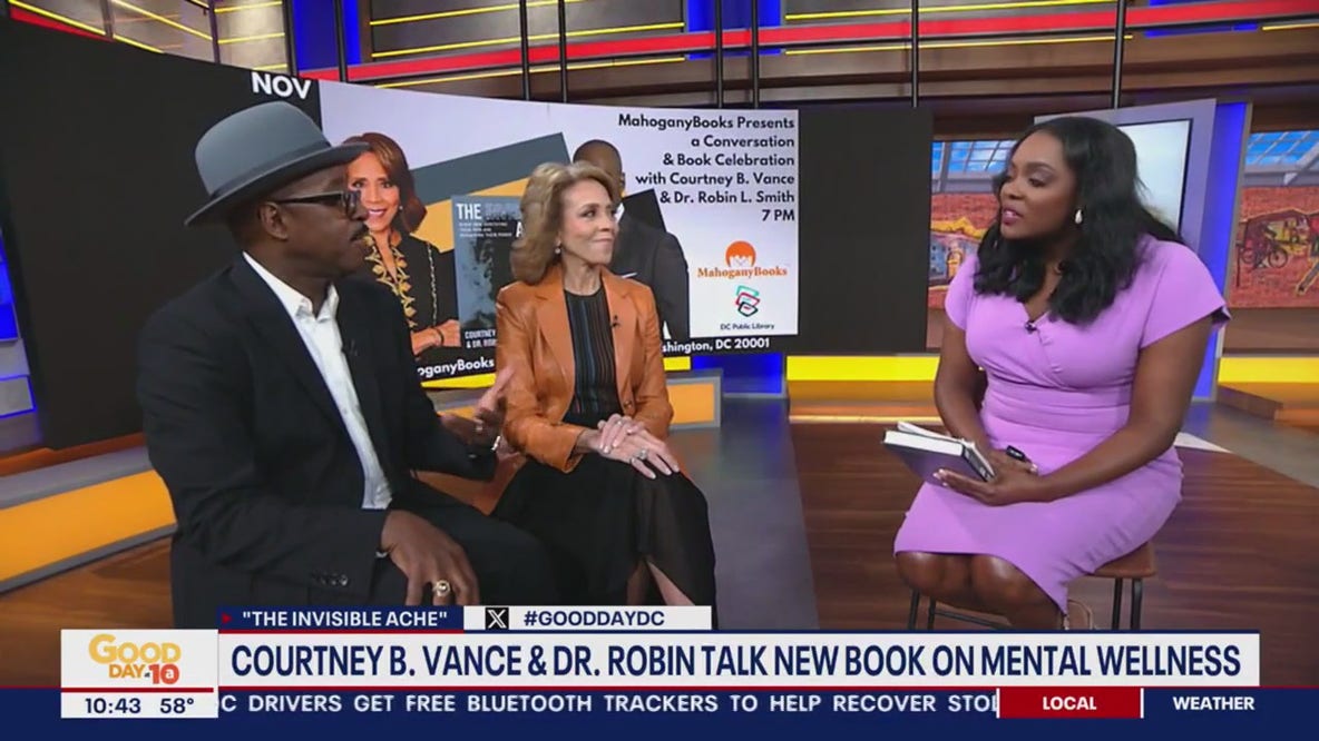 Courtney B. Vance and Dr. Robin L. Smith talk new book on mental wellness